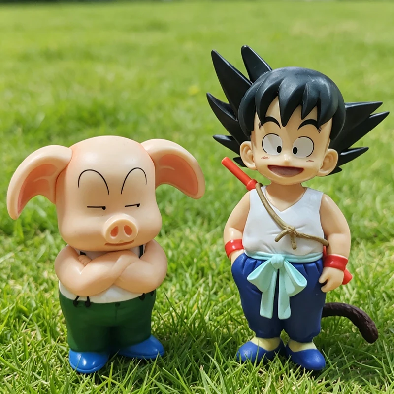 

1-6pcs New Dragon Ball Super Anime Figure Son Goku/krillin/Bulma Action Figure PVC Collection Decoration Model Doll Toys Gifts