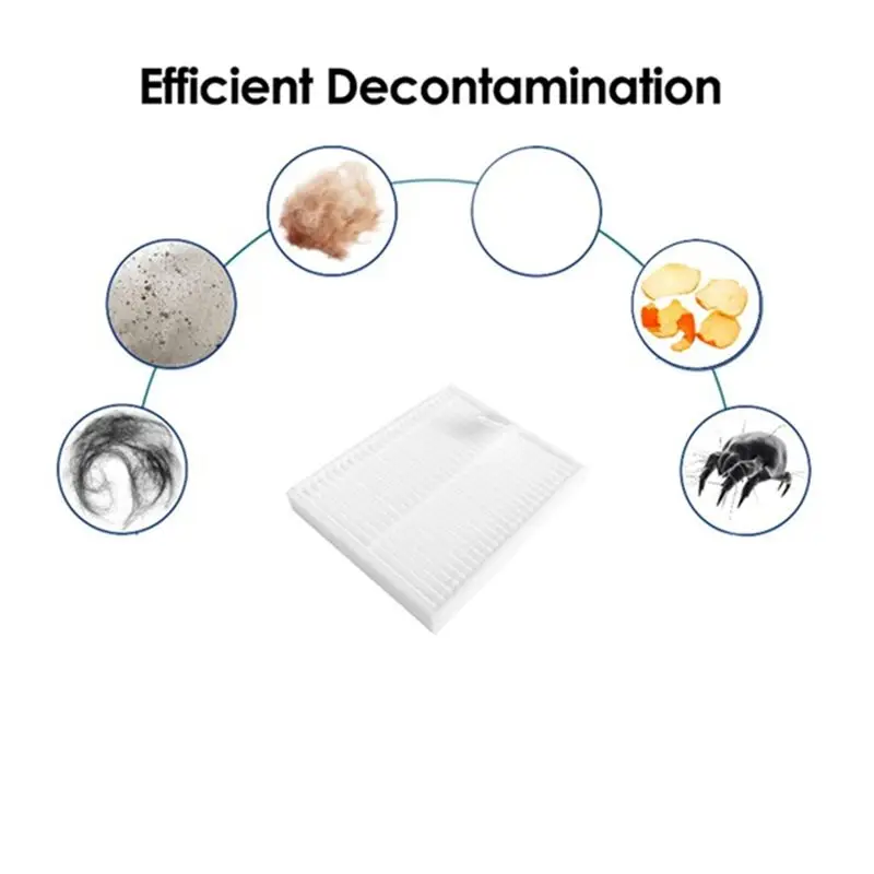 A21Q -For Irobot Romba Combo Essential / 2 Essential / Vac Essential / Essential Vac 2 Vacuum Side Brush HEPA Filter Mop Pad