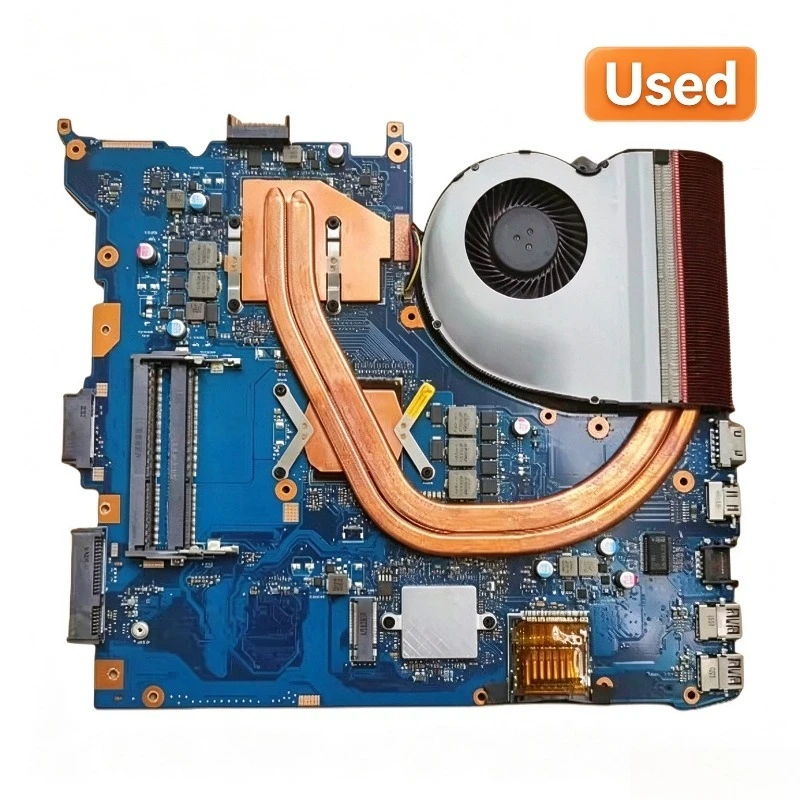 Notebook Mainboard GL552VW GL552JX for FX-PRO ZX50J ZX50V, Used, In Stock Replacement Motherboard
