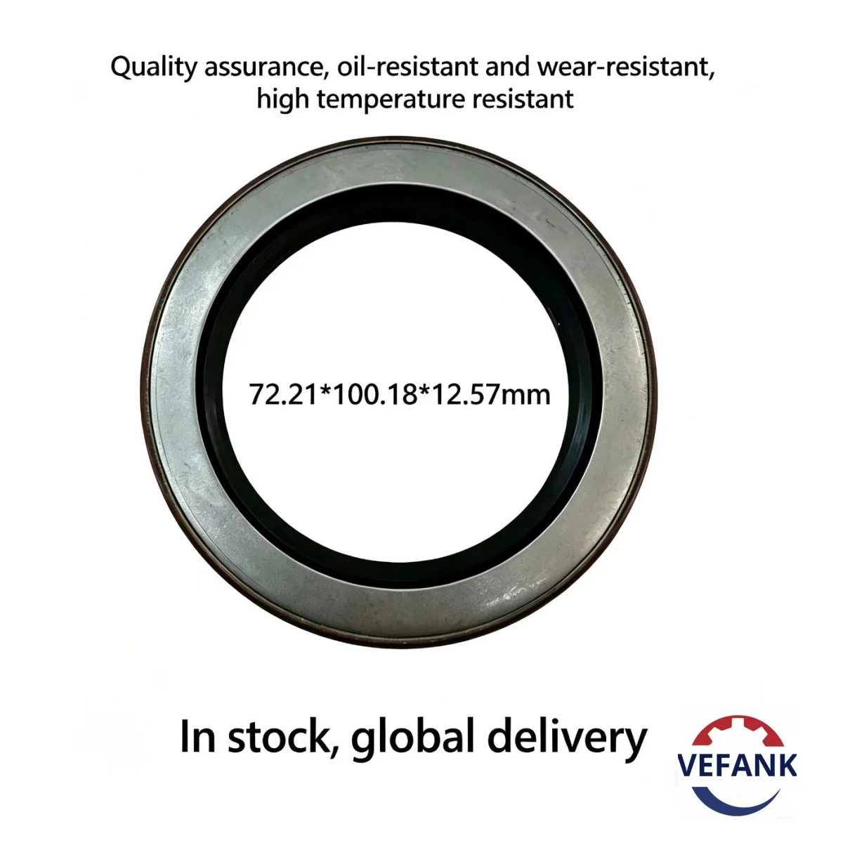 

TA 72.21*100.18*12.57mm Oil Seal Material: Nitrile; NBR Multi-Purpose Seal, oil-resistant and wear-resistant, high quality.