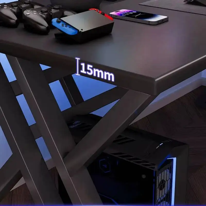 منظم أرضيات مكاتب مكتبية مصممة للطلاب وغرفة النوم المنزلية ومكاتب الكمبيوتر الزاوية الكورية ميسا دي تراباجو أثاث ما بعد الحداثة #6