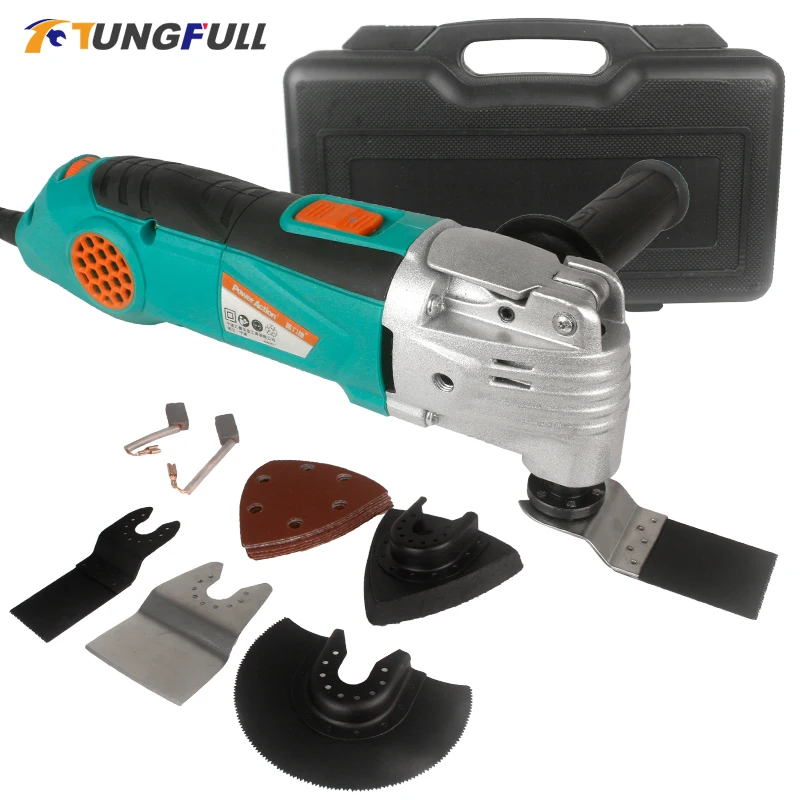 

Oscillating Multi Tool Variable Speed Renovator Saw 380W 15000-22000RPM Electric Home Decoration Trimmer Woodworking Tool