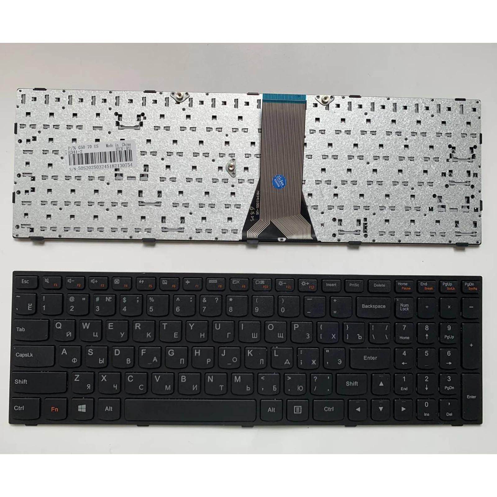 

RU Layout for Lenovo G50 G50-30 G50-40 G50-45 G50-70 G50-80 80E3 80E5 Laptop Keyboard