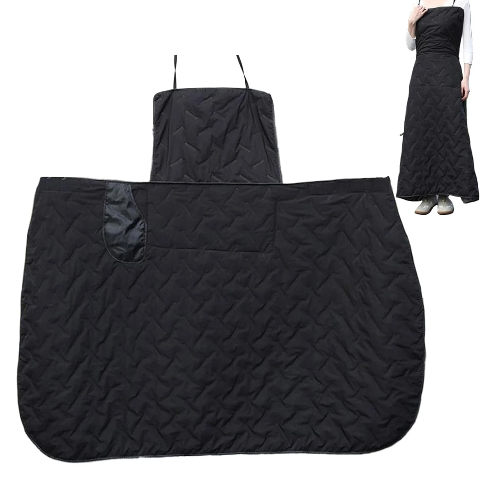 

1PC Polyester Cold Weather Protector Scooter Leg Cover Essential Gear For E-Bike Motorbike Can Block Penetration Of Cold Air