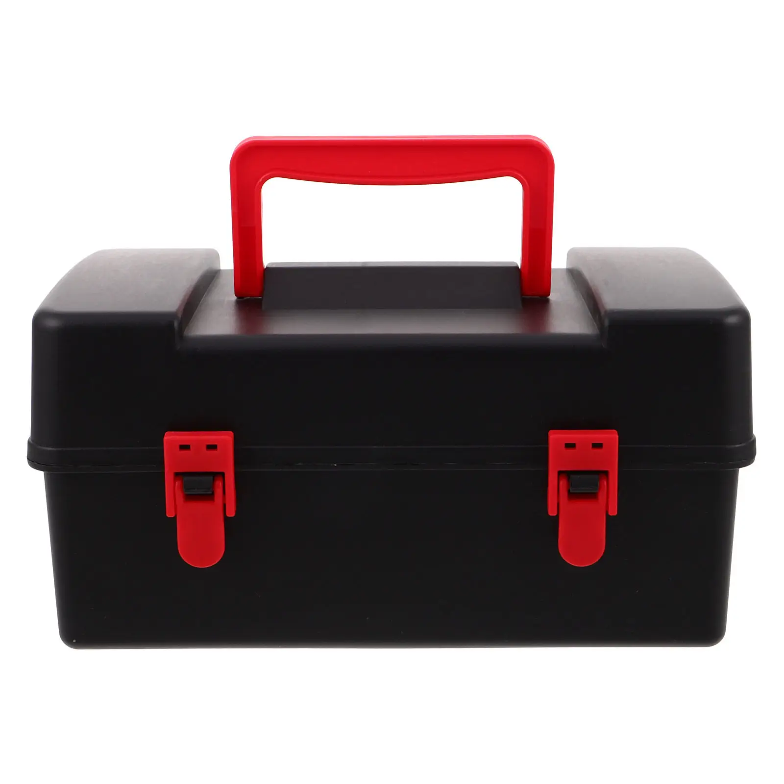 Plastic Portable Organizer Black Storage Case For Girls Toy Organizer Gyro Sturdy Handle Child Friendly Secure