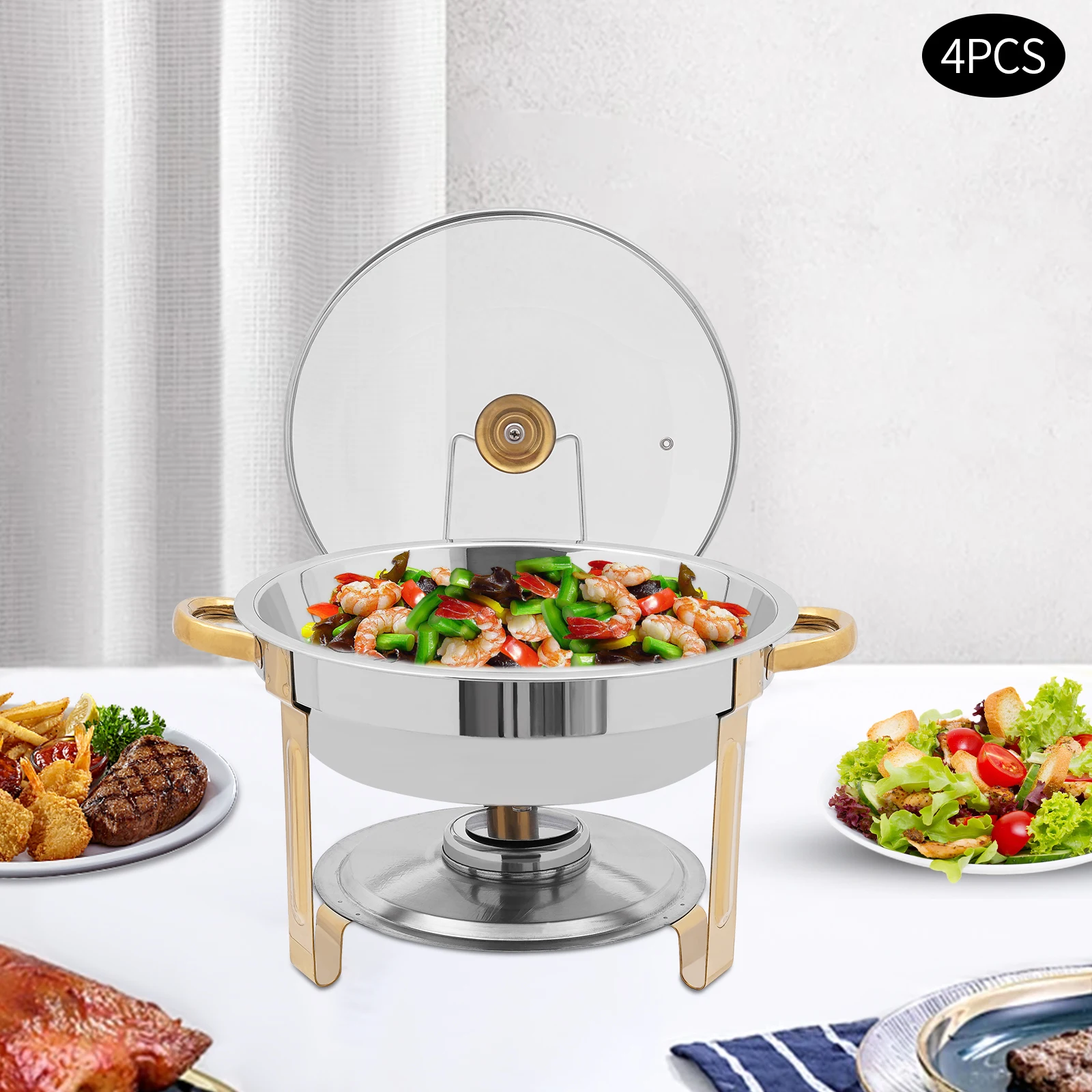 Réchaud, ensemble de buffet de réchaud, ensembles de réchauds de buffet