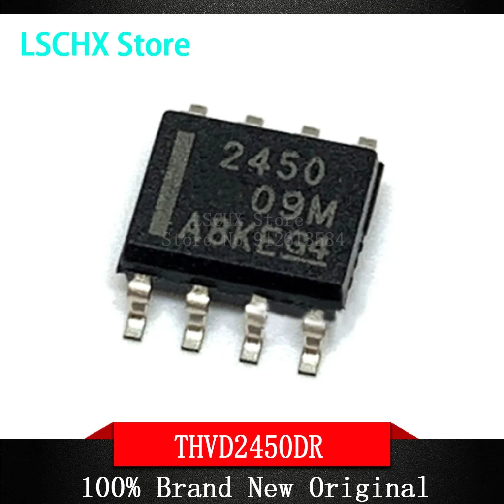 

10PCS/Lot THVD2410DR 2410 、THVD2450DR 2450 、THVD2450DRBR New original RS-485 transceiver chip THVD2410D 、THVD2450D