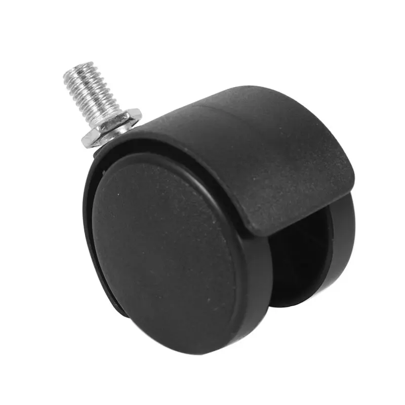 M12K-Set Of 20 Screw In Caster Wheels - 10 With Lock Function