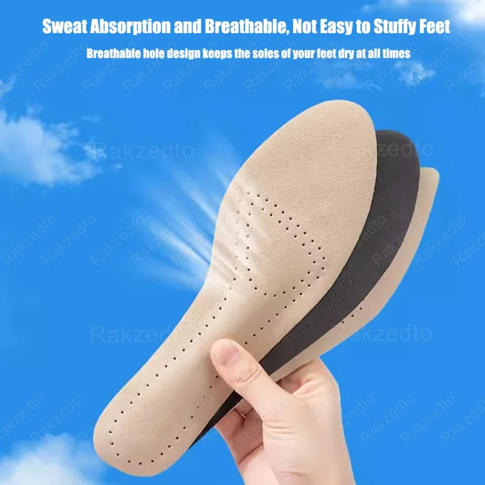 Palmilhas de couro para sapatos mulher palmilhas de látex macio absorvente de choque para sandálias de salto alto inserção auto-adesivo antiderrapante sapato almofada