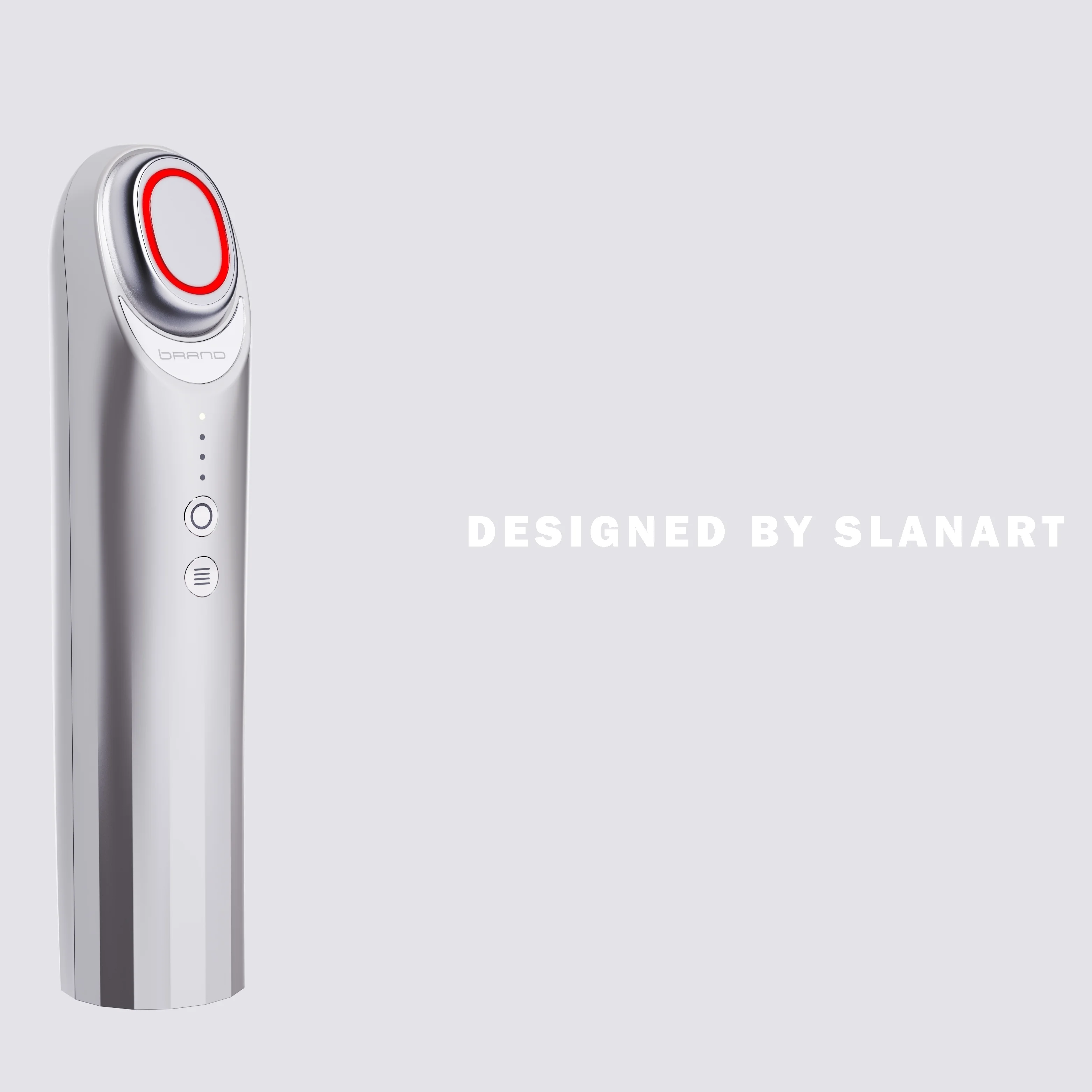 Nuovo massaggiatore facciale portatile di tendenza OEM ODM Dispositivo di bellezza personalizzabile EMS ION Terapia LED ad ultrasuoni Lifting del viso