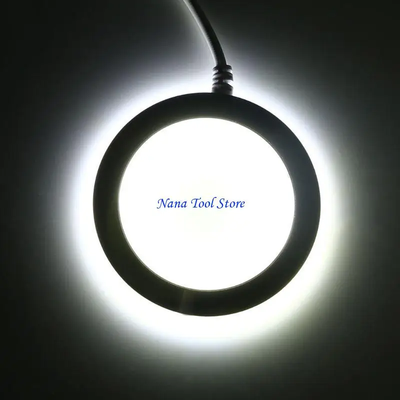 31GJ ملحقات المجهر المدمجة مجموعة حلقة قابلة للتعديل لضوء الإضاءة لضوء الإضاءة لمجهر مجهر تكبير الاستريو SL #1