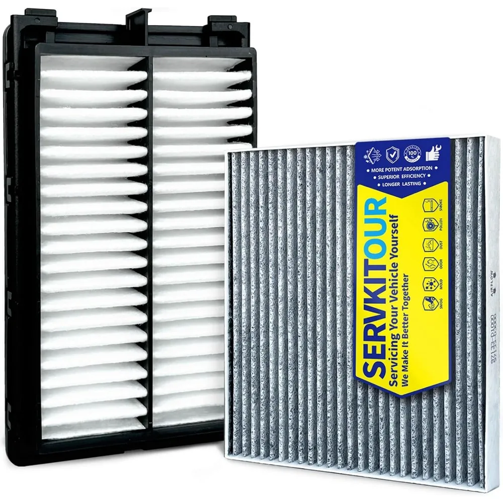 

Engine Cabin Air Filter Set 2 5L Gas 2021 2026 Sorento K5 Sportage Replace 97133L1000 28113L1000