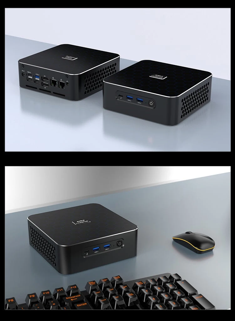 MOREFINE Mini Pc Gamer CPU Ryzen 9 8945HS AMD R7 8845HS R7-8745HS R5-8645HS 2.5G LAN Windows11PRO Desktop Computador Gaming PC