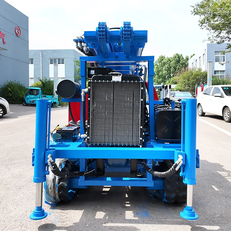 

Customized Swivel Small Rock Water Well Drilling Rig Crawler Mounted Deep Well Drilling Rig Machine to Water Well