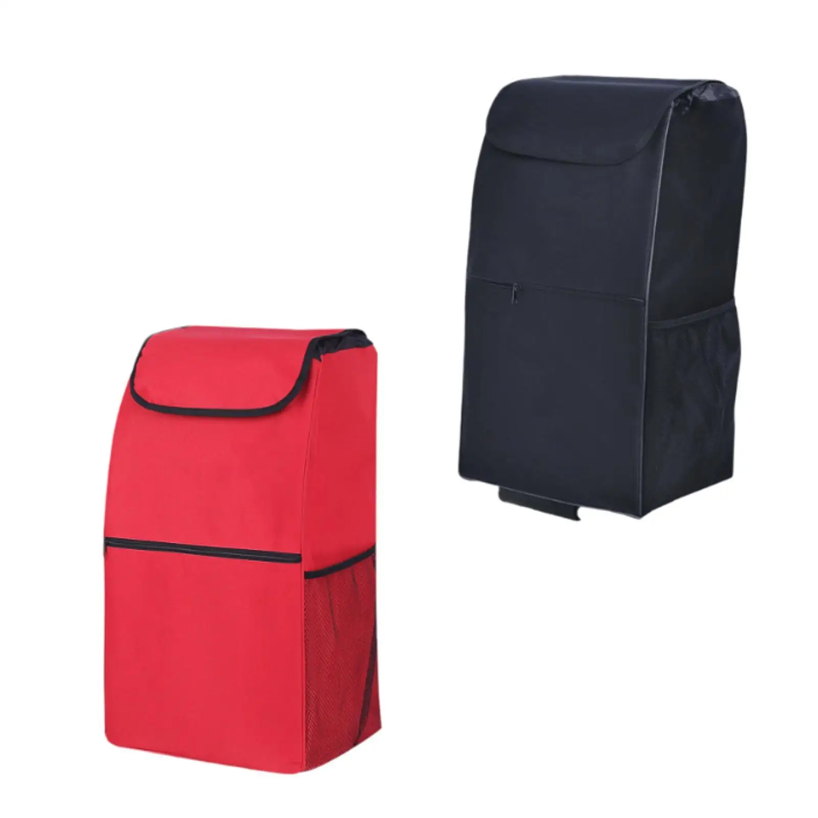 حقيبة عربة التسوق، حقيبة بديلة للرحلة، قابلة لإعادة الاستخدام، ملحقات عربة قابلة للطي، حقيبة احتياطية محمولة ذات سعة كبيرة من قماش أكسفورد