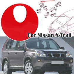 Rain Light Sensor Gel Pad For Nissan X-Trail T31 Adhesive Film Silicone Sticker Windscreen Chip Repair Kit Fix Tape 07 - 2014