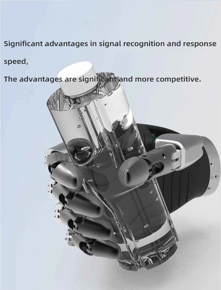 Faradyi Amputee Use Mechanical Arm Five Fingers Bionic Robot Hand with Control System for Robotics Teaching Training