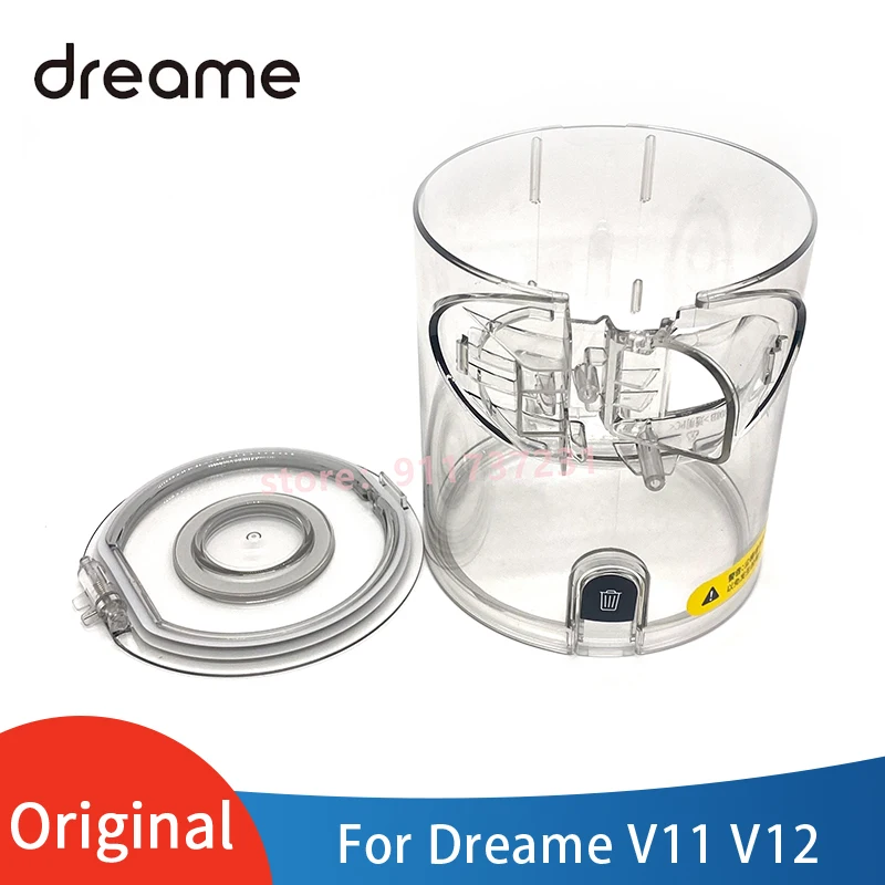 Neue Original Dreame V11 V12 Handstaubsauger Ersatzteile Staubsauger Staubbehälter Staubabdeckung Zubehör