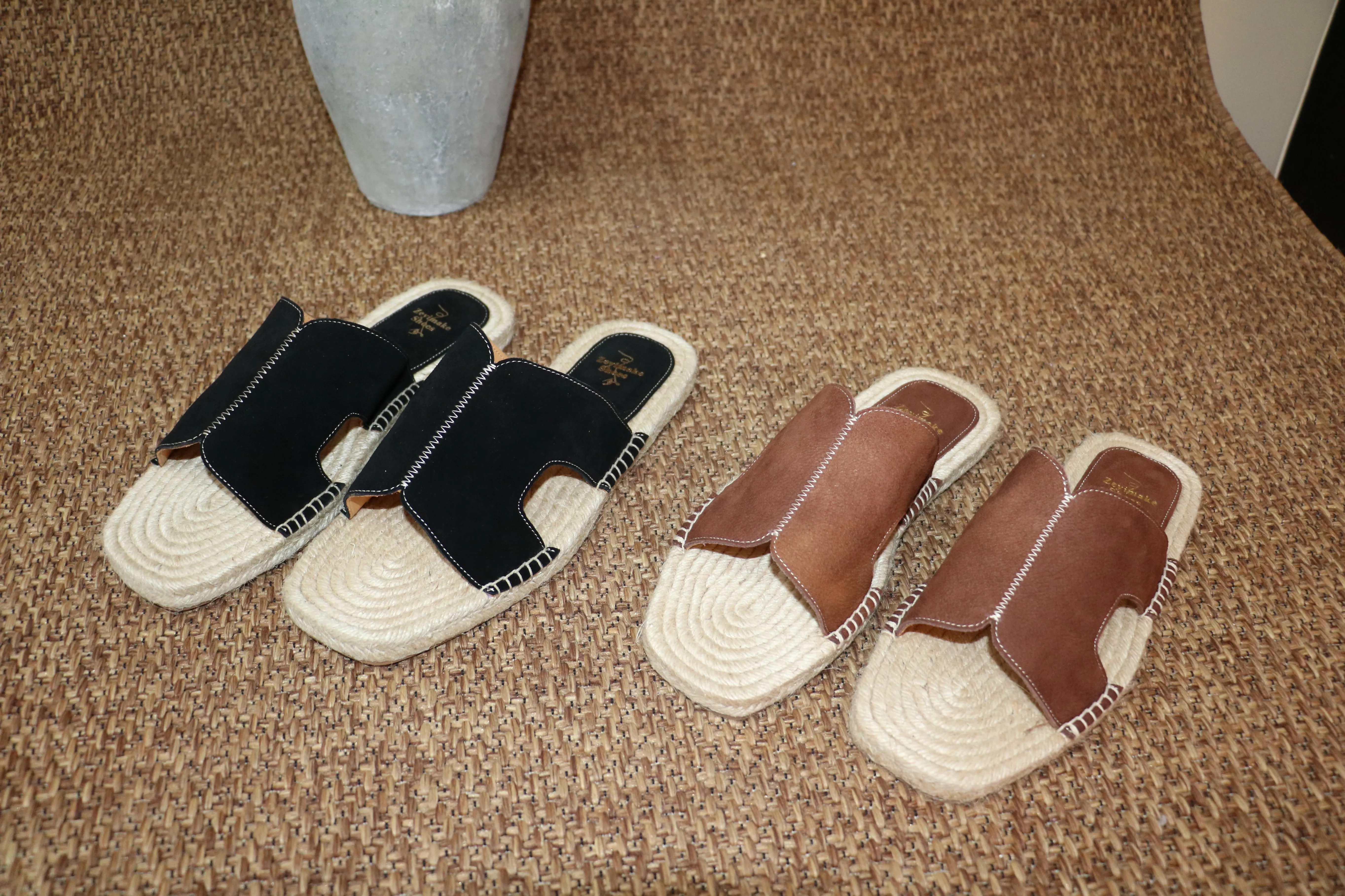 26 Top-grain leather Slide Sandals Lightweight Casual Summer Shoes Men Comfortable Open Toe House Slippers Soft Sole LF1225