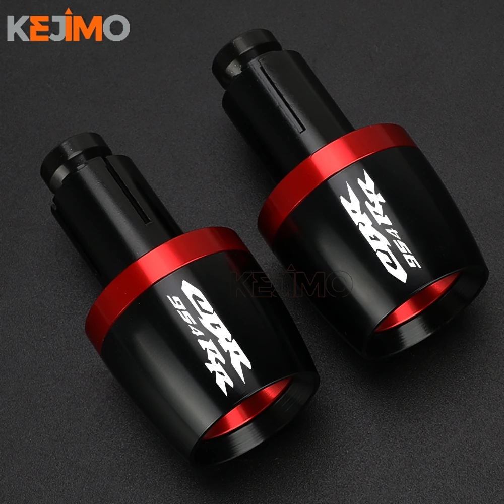 

Motorcycle 7/8'' 22mm Handlebar Grips Bar Ends Cap Counterweight Plug Slide FOR HONDA CBR954RR CBR 954 RR 2002 2003 Accessories