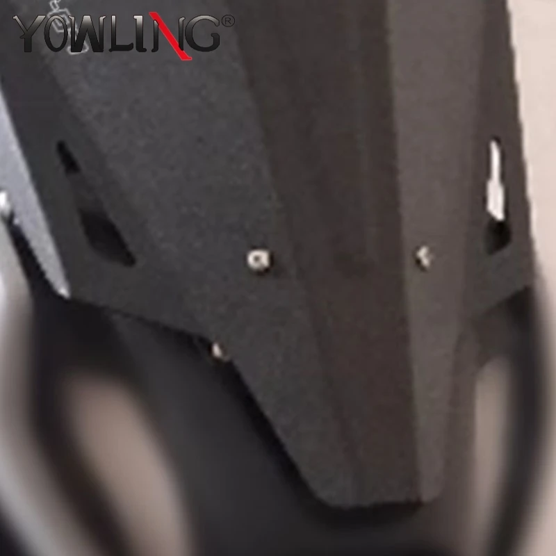 

For YAMAHA MT-07 MT07 2021 2022 2023 2024 fz07 FZ-07 Motorcycle Aluminum Windshield Sports Windscreen Visor Deflector Black