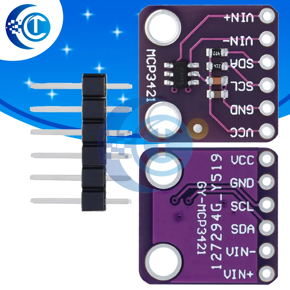 MCP3421 I2C SOT23-6… - image