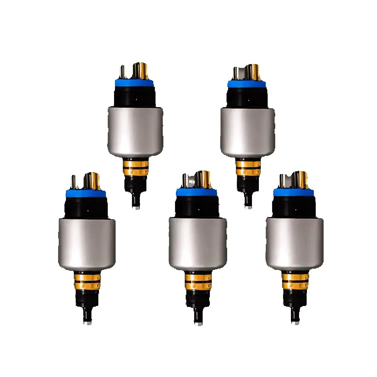 6 Hole Quick Coupling Coupler compatible with W Dental High-Speed Handpiece Turbine Standard & Torque Head Air Rotor