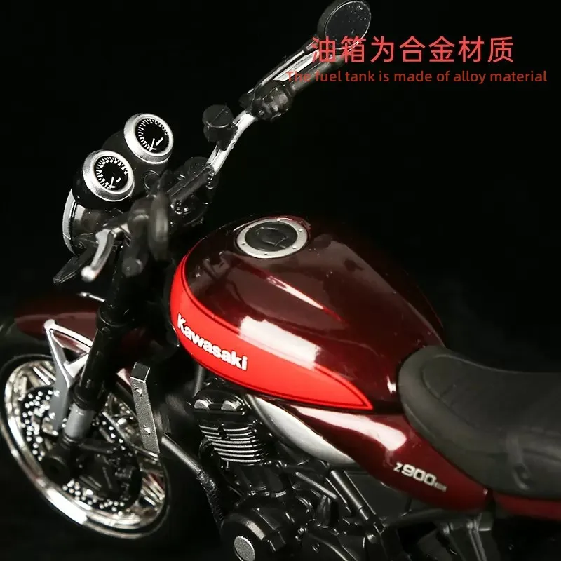 Maisto 1:12 Kawasaki Z900RS alaşım motosiklet modeli simülasyon