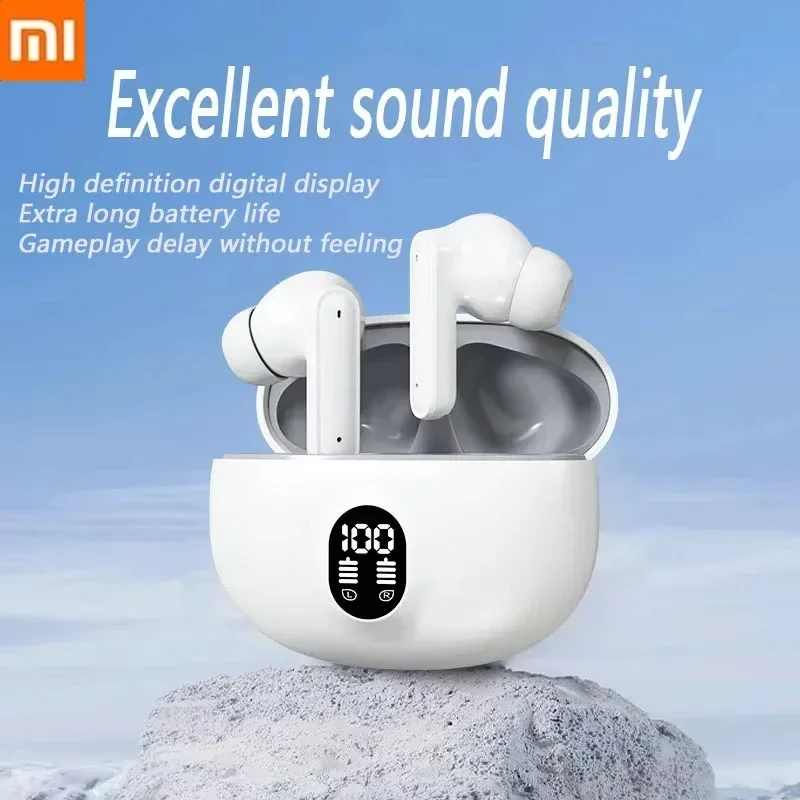 Xiaomi TWS 895B Wireless Headsets Bluetooth Earphone 5.3 ENC Earbuds LED Power Display Sport Headphone with Mic for Smart Phone