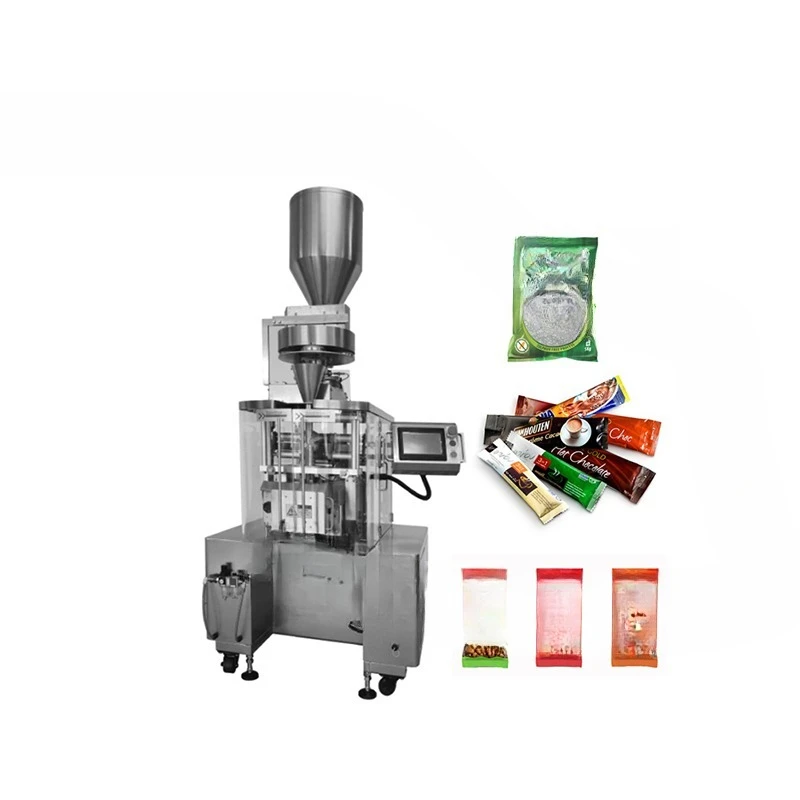 Small bag filling vertical packaging machine, automatic juice/coffee/milk powder packaging machine
