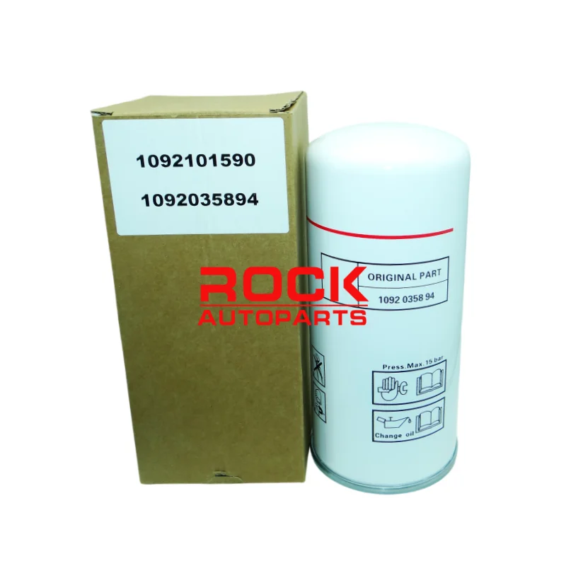 1092101590 1092035894 Heavy Duty  Oil Filter for Atlas Copco Fuda Air Compressor
