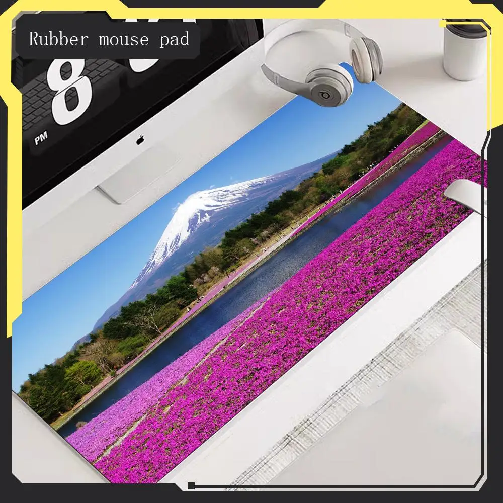 

Hot selling items Mouse Pad Beautiful Mount Fuji Hot selling mouse pad with non slip and wear-resistant suitable desktop laptops