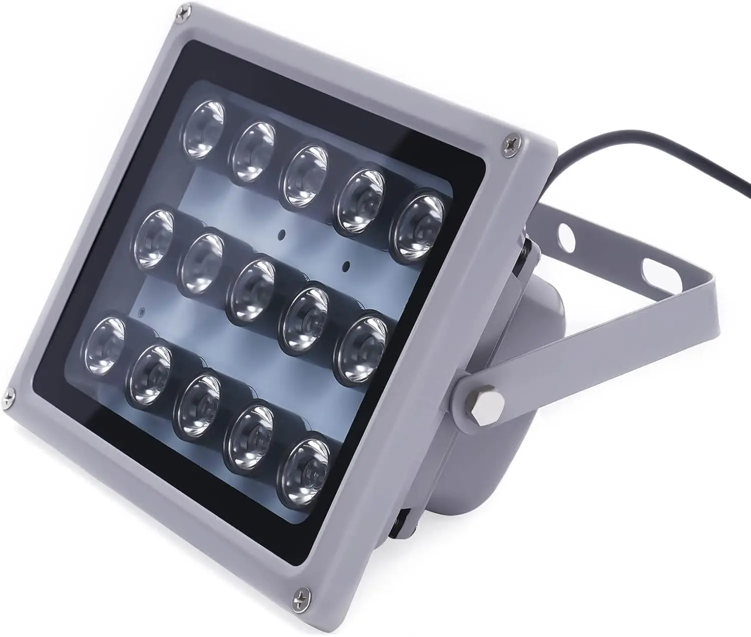 15 جهاز عرض أمان لإضاءة الأشعة تحت الحمراء بالأشعة تحت الحمراء LED للمراقبة بالفيديو للرؤية الليلية للاستخدام الداخلي والخارجي #6