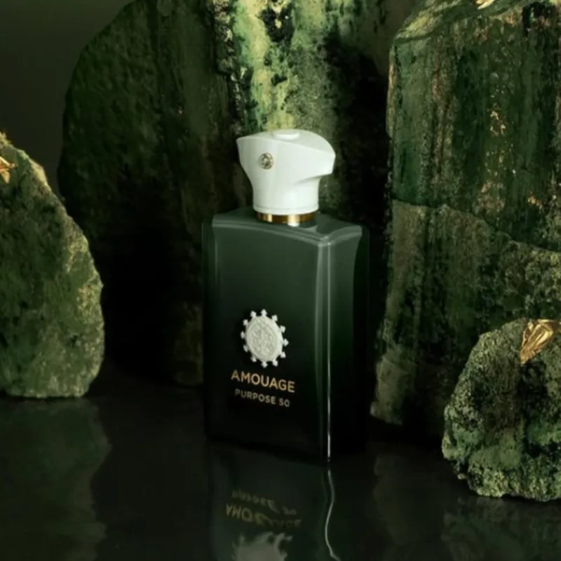 

AMOUAGE Mens Warm Woody Scented Perfume 100ml Long Lasting Aromatic Fresh Bold Masculine Fragrance Purpose 50 Opus Unique Notes