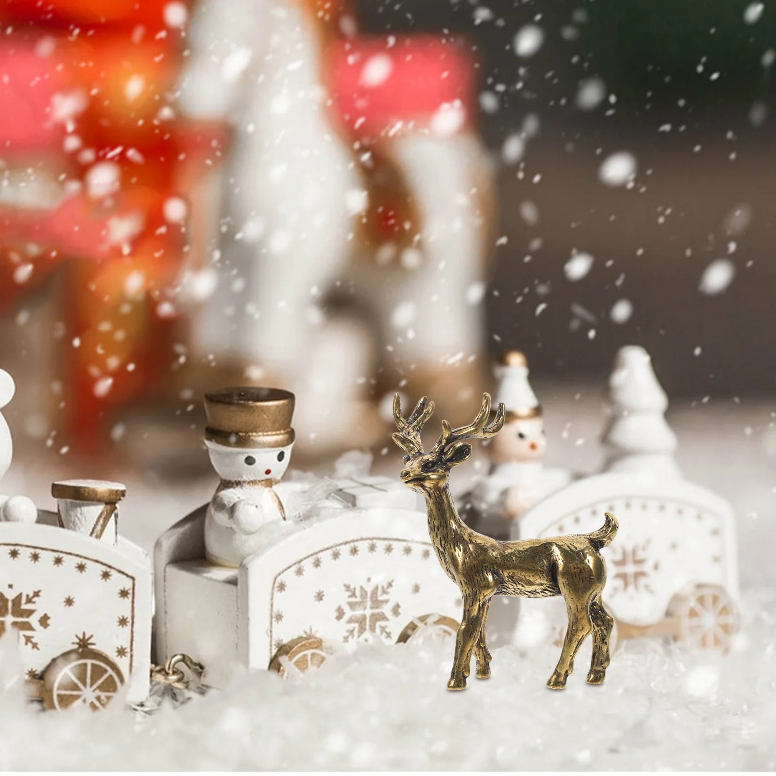 Small Brass Elk Orn…