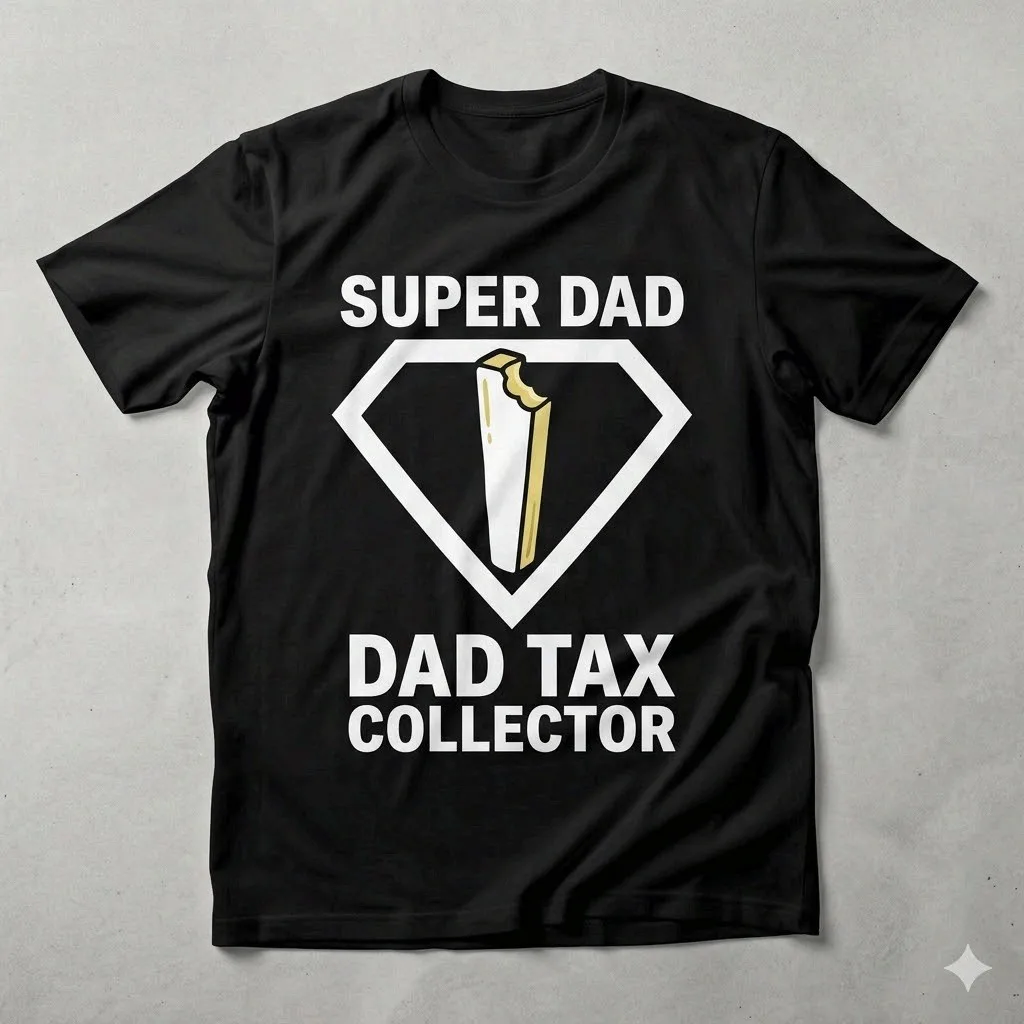 

Funny Dad Tax Collector T-Shirt for Father's Day Gift