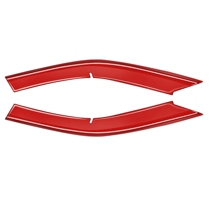 

AU63-2Pcs Front Bumper Upper Grill Moulding Cover Trim Car Styling For Toyota Prius 60 Series 2022-2023