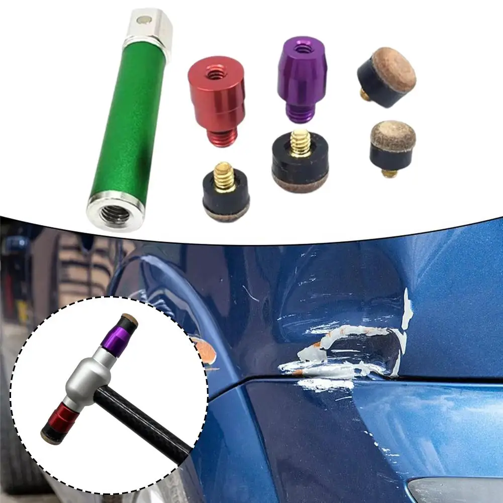 Car Dent Repair Pit Suction Tapping Hammer Leveling Percussion Pdr Hammer Dent Pen Pen Tapping Leveling Tool Repair Le A6c5