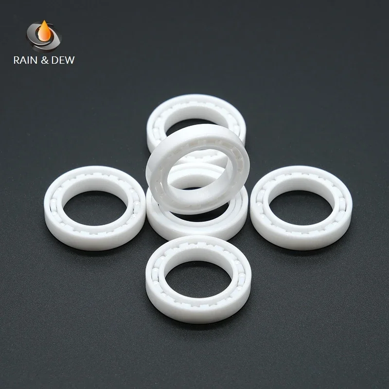 1Pcs 17X26X5 mm 6803 CE Ceramic Bearing  ABEC-9 Full Ceramic Bearing Zirconia ball bearing for Bicycle 6803