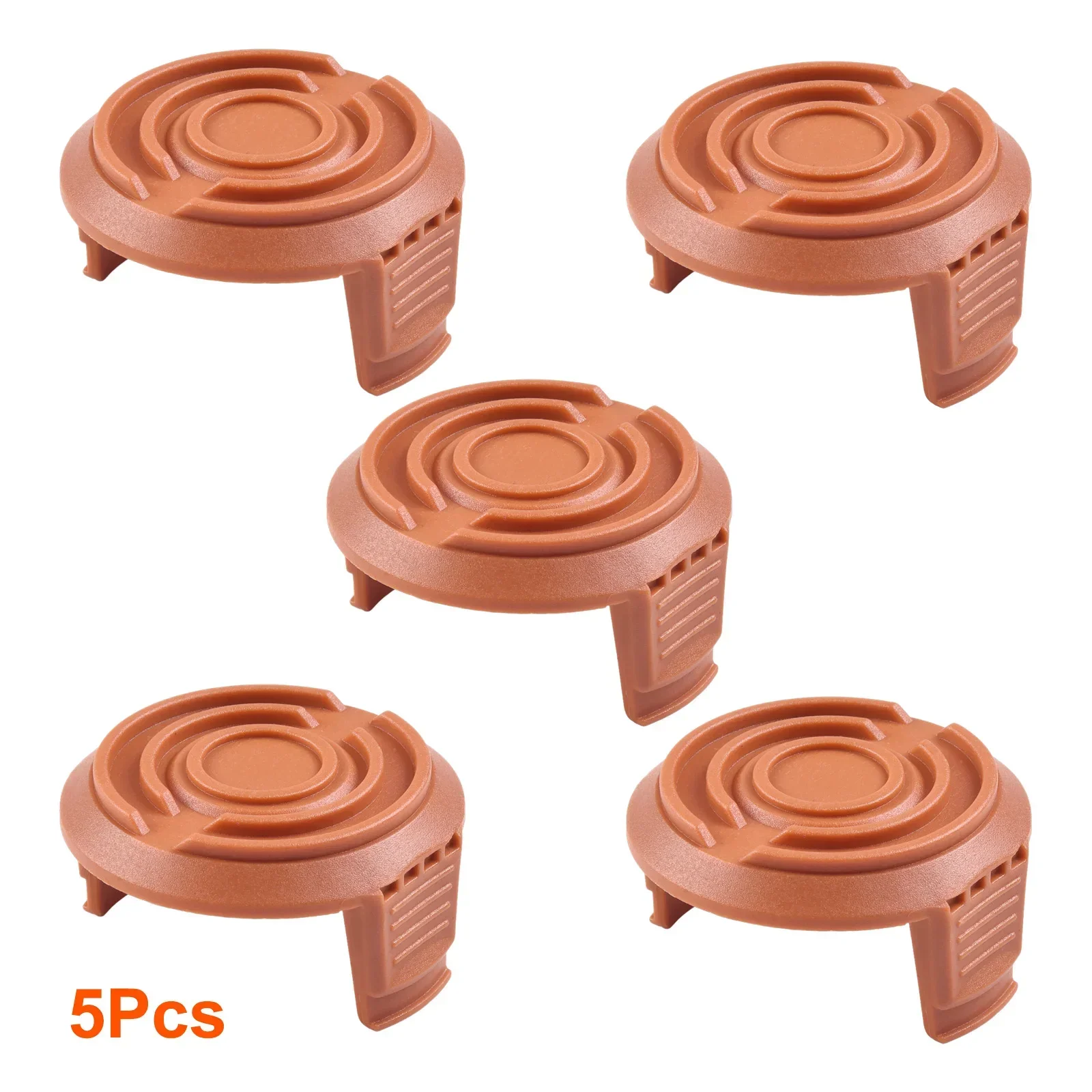 5pcs Spool Cap For WORX WA6531 50006531 Replacement Spool Cap Cover Trimmer Edger Cordless Garden Lawn Mower Tool