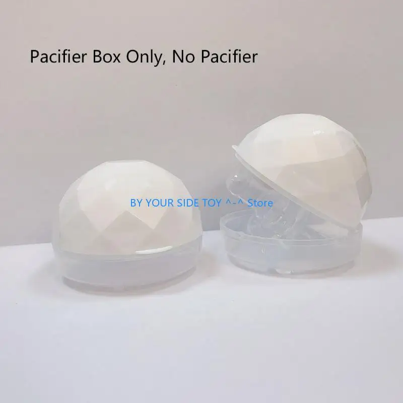

Baby Pacifier Holder Infant Portable Soother Container Box Nipple Storage Box U6XE