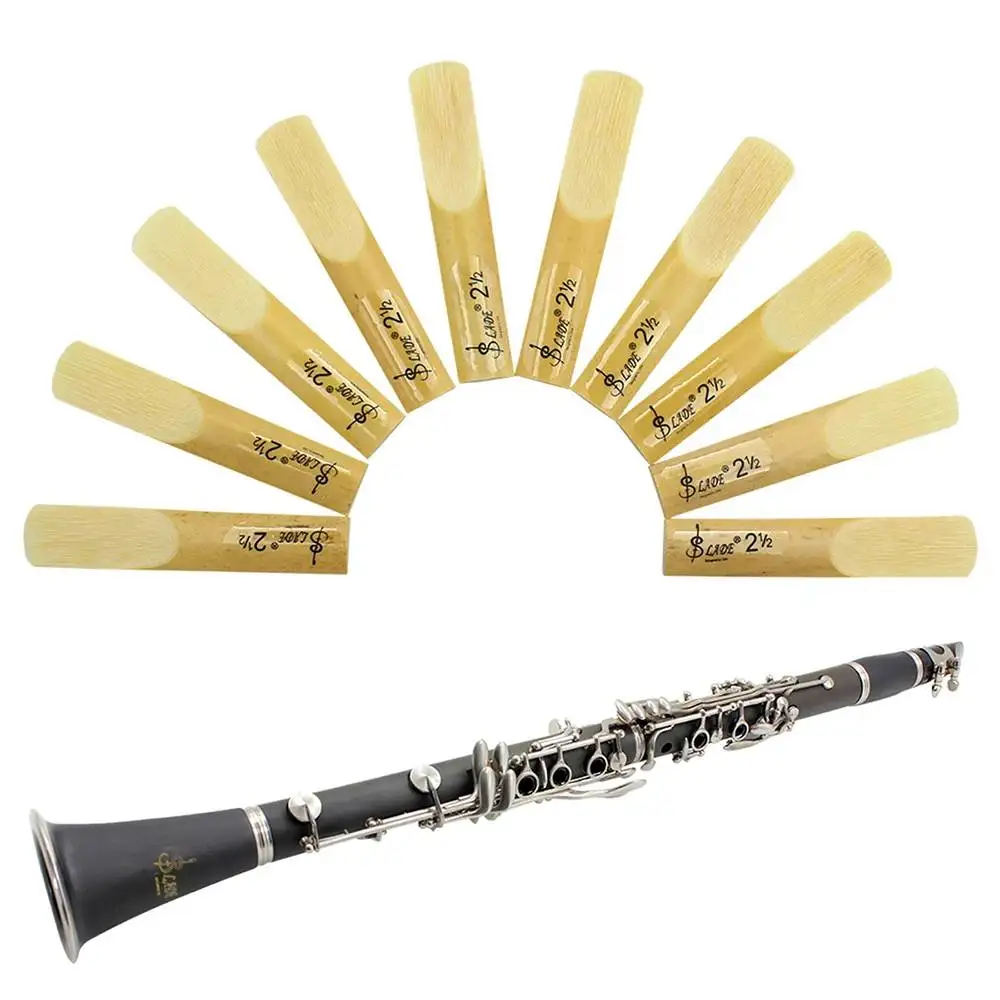 Slade Bb Klarinet Rieten Strengt1.5/2 /2.5/3/3.5 Traditionele Bamboe Riet Houtblazers Instrumentonderdelen Klarinet Accessoires