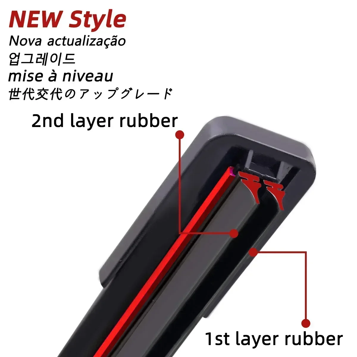 Double Rubber Car Wiper Blades for 2018-2022 Citroen C5 Aircross Front Rear Windscreen Windshield Wipers Accessories