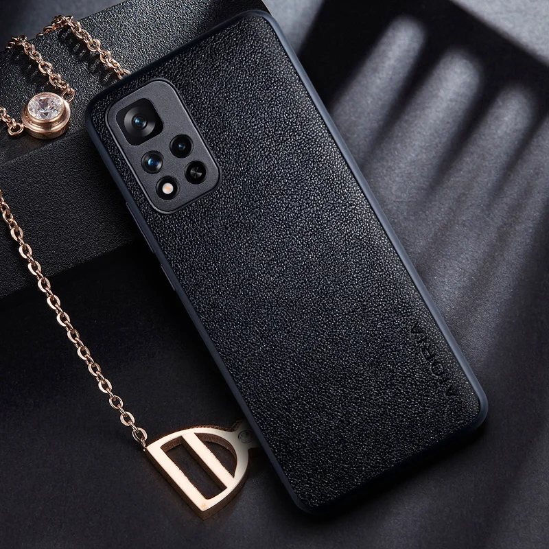 Case for Xiaomi Redmi Note 11 Pro Plus 11S 11T 5G 11E Pro Retro business PU leather Skin design cover for redmi note 11 pro case