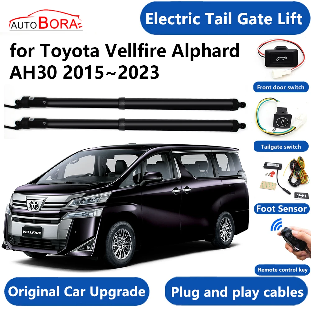 

Car Electric Tail Gate Lift System Power Liftgate Kit Auto Automatic Tailgate Opener for Toyota Vellfire Alphard AH30 2015~2023