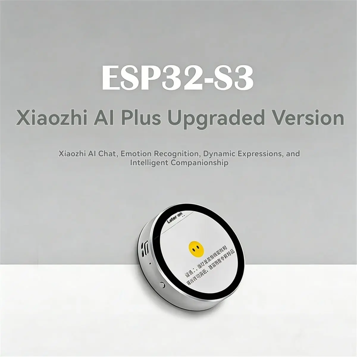 

Плата разработки A10R ESP32-S3 с круглым сенсорным экраном 1,85 дюйма, поддержка голосового взаимодействия XiaoZhi AI, Wi-Fi 2,4G, Bluetooth