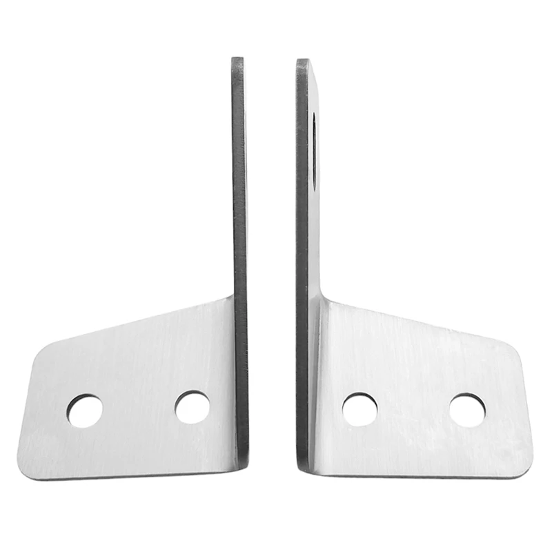 Side Broken Fender Saddlebag Rail Support Brackets Strut Stainless Steel Compatible with Harley Touring 1985-2008 Right&Left