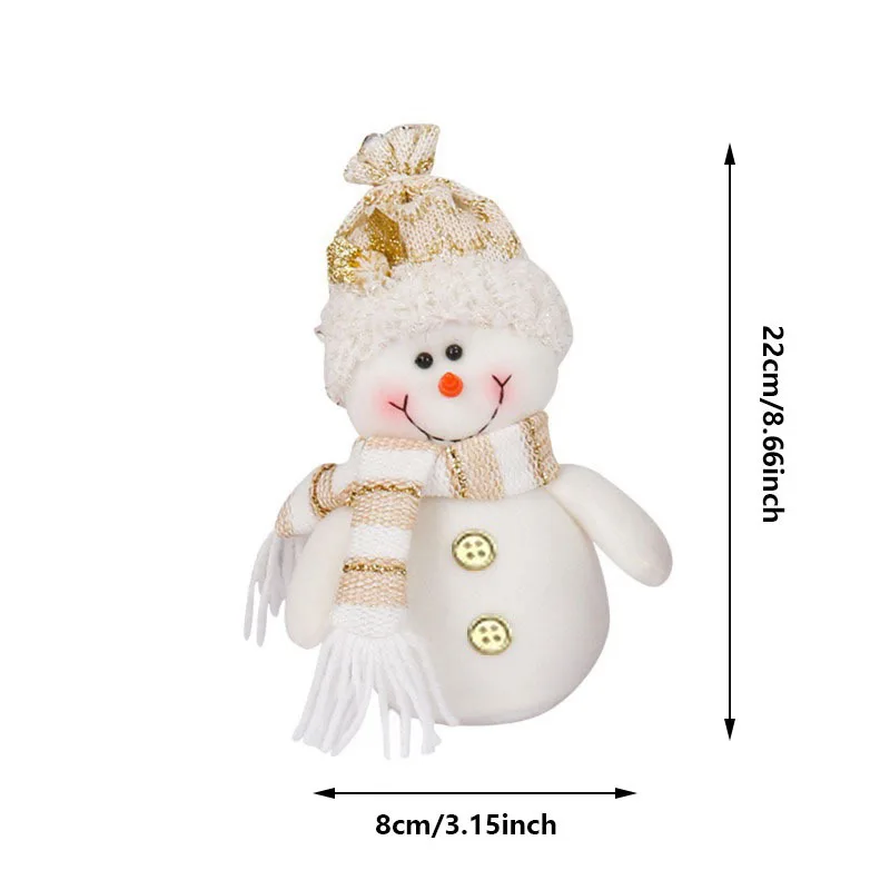 Christmas Decorations For Home Height Santa Claus Doll Children\'S Gifts Window Ornaments Navidad New Year 2025
