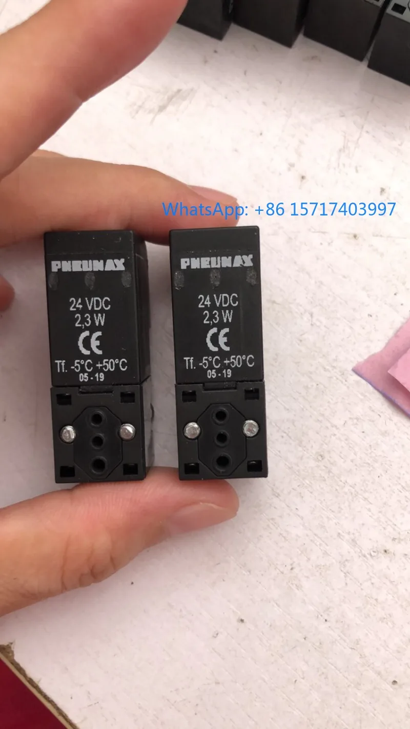 

1pcs PNEUNAX N331.0A 3/2NC 0:10bar 24VDC2.3W Solenoid Valve 2120A0010