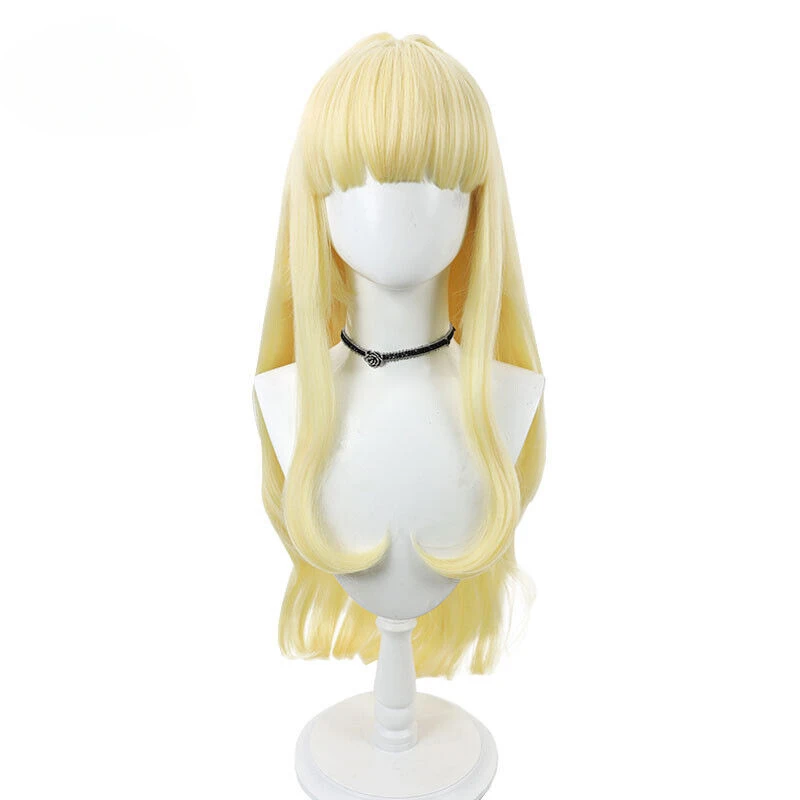 Gushing over Magical Girls Tenkawa Kaoruko Cosplay Wigs 80cm Blonde Cos Hair